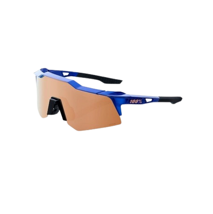 100% SPEEDCRAFT® XS Gloss Cobalt Blue HiPER® Copper Mirror Lens