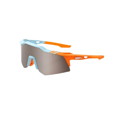 100% SPEEDCRAFT XS - Soft Tact Two Tone - HiPER Silver Mirror Lens