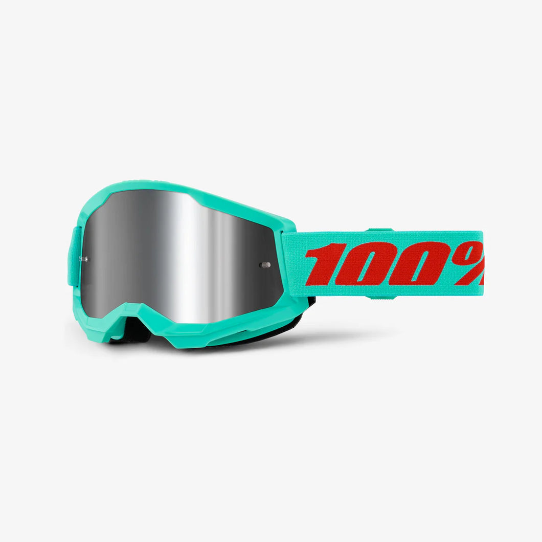 100% STRATA 2 Goggle Maupiti - Mirror Silver Lens