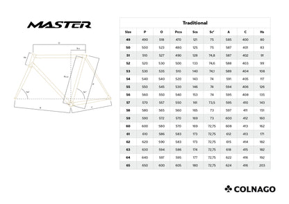 Colnago Master Frameset - PRB2