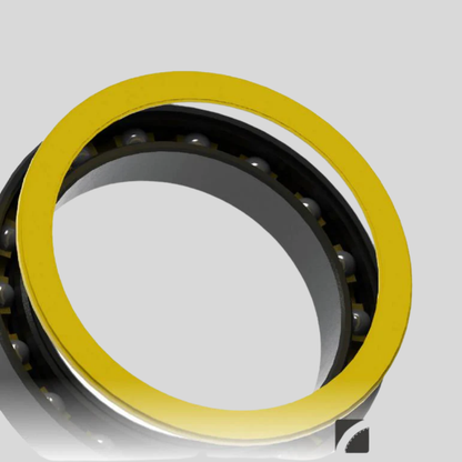 Tripeak Grade 5, Si3N4 Ceramic Hybrid Bearing，#6802 (15 x 24 x 5 mm)