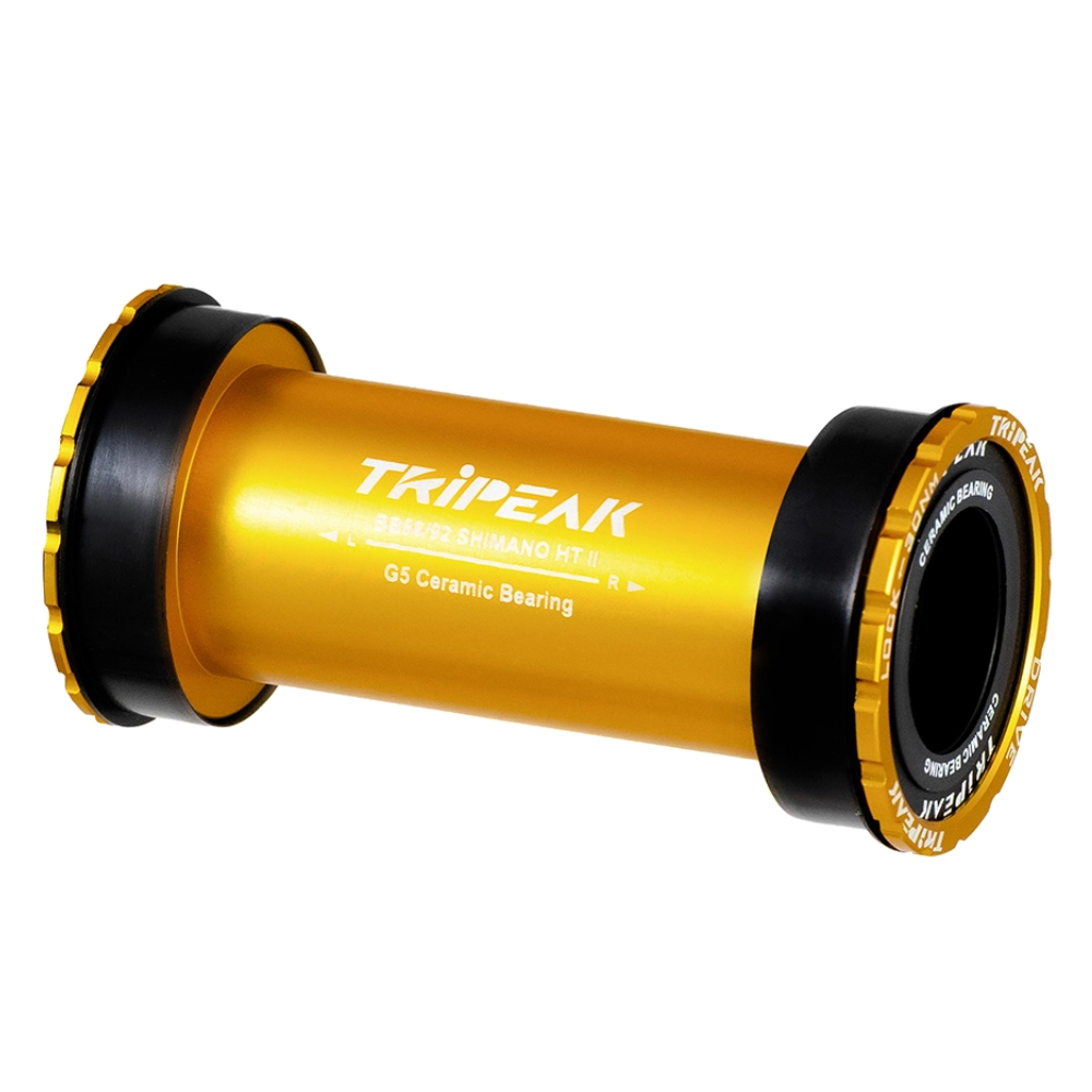 Tripeak TWIST-FIT BB86 T0 Shimano HTII ( Road ) G5 Ceramic Bearing ( Gold )