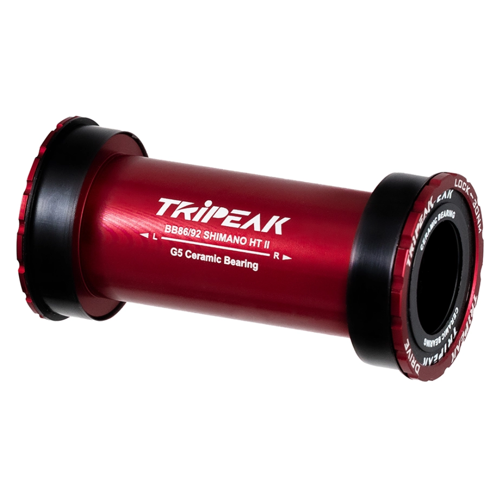 Tripeak TWIST-FIT BB86 T0 Shimano HTII ( Road ) G5 Ceramic Bearing ( Red )