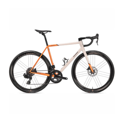 Colnago Steelnovo Frameset - Orange Pearl White