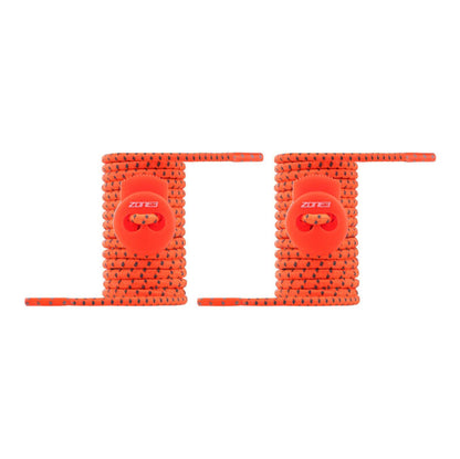Zone3 Elastic Shoe Laces For Fast Transitions (Neon Orange)