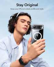 Load image into Gallery viewer, iPhone 17 Air Classic Hybrid Magnetic Case (Camera Control, Stash Stand) - Clear Black
