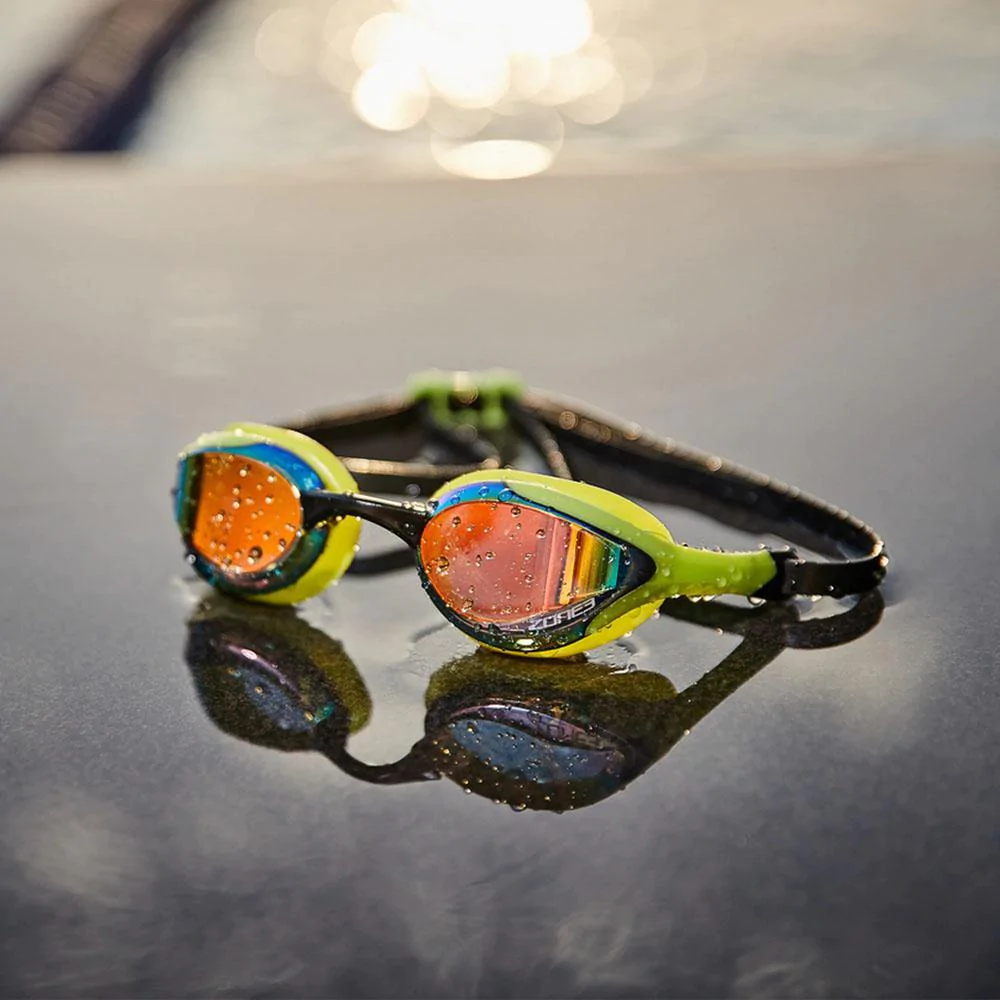 Zone3 Volare Streamline Racing Swim Goggles - Mirror Lens