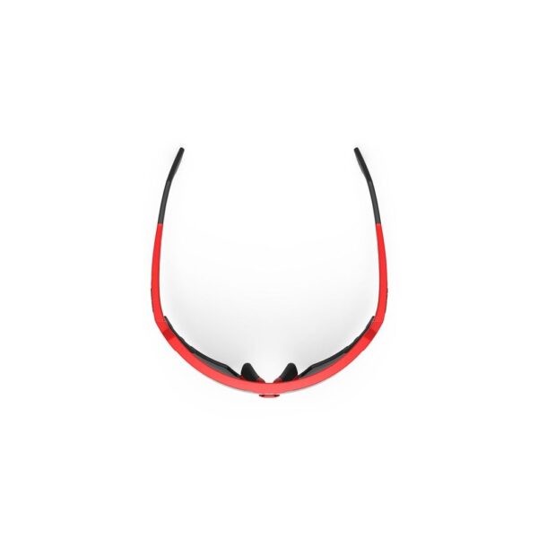 Rudy Project Defender Fire Red Matte – RP Optics Smoke Black