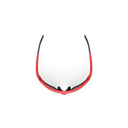 Rudy Project Defender Fire Red Matte – RP Optics Smoke Black
