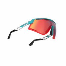 Load image into Gallery viewer, Rudy Project Defender Emerald / White Matte – Mtl Red
