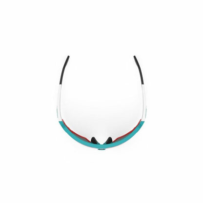 Rudy Project Defender Emerald / White Matte – Mtl Red