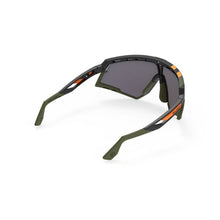Load image into Gallery viewer, Rudy Project Defender Stripes Black Matte/Black – Multilaser Orange
