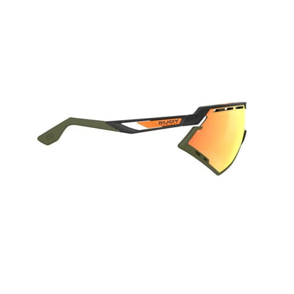 Rudy Project Defender Stripes Black Matte/Black – Multilaser Orange