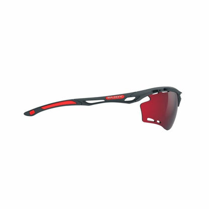 Rudy Project Propulse Charcoal Matte – Multilaser Red