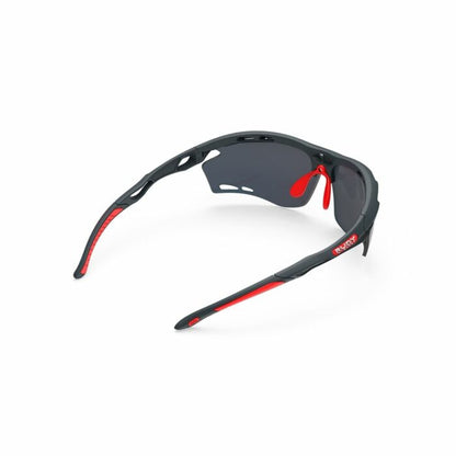 Rudy Project Propulse Charcoal Matte – Multilaser Red