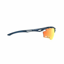 Load image into Gallery viewer, Rudy Project Propulse Blue Navy Matte – Multilaser Orange
