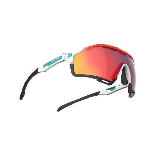 Rudy Project Cutline White Matte – Multilaser Red