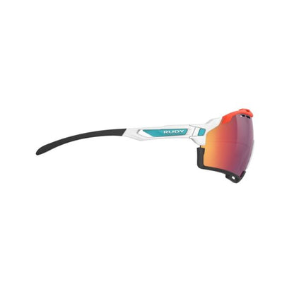 Rudy Project Cutline White Matte – Multilaser Red