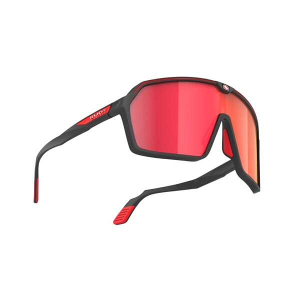 Rudy Project Spinshield Black Matte - Rp Optics Multilaser Red
