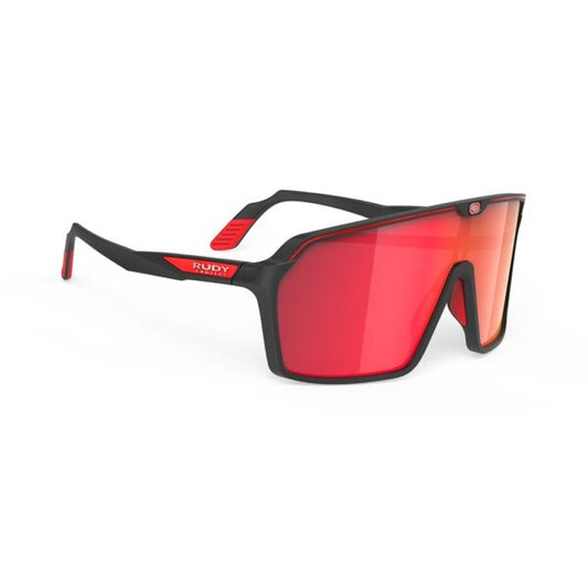 Rudy Project Spinshield Black Matte - Rp Optics Multilaser Red