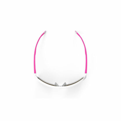 Rudy Project Spinshield White/Pink Fluo Matte – Multilaser Red