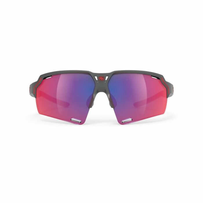 Rudy Project Deltabeat Charcoal Matte Multilaser Red