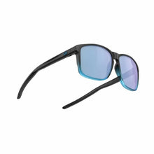 Load image into Gallery viewer, Rudy Project Overlap Black Fade Crystal Azur Gloss – Multilaser Ice
