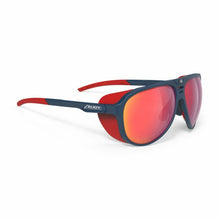 Load image into Gallery viewer, Rudy Project Stardash Blue Navy Matte – Multilaser Red
