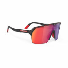 Load image into Gallery viewer, Rudy Project Spinshield Air Black Matte – Multilaser Red
