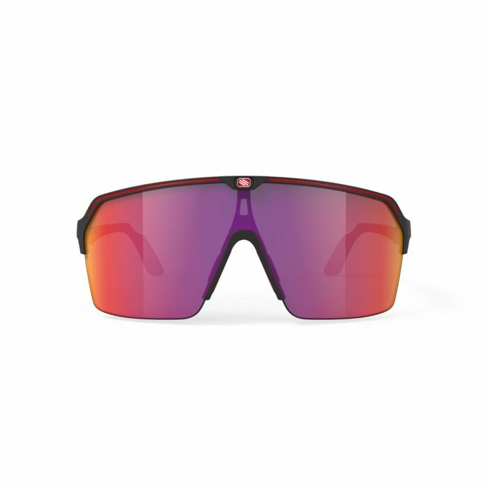 Rudy Project Spinshield Air Black Matte – Multilaser Red