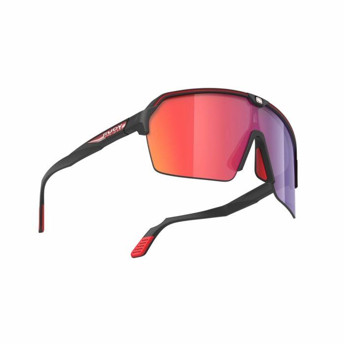 Rudy Project Spinshield Air Black Matte – Multilaser Red