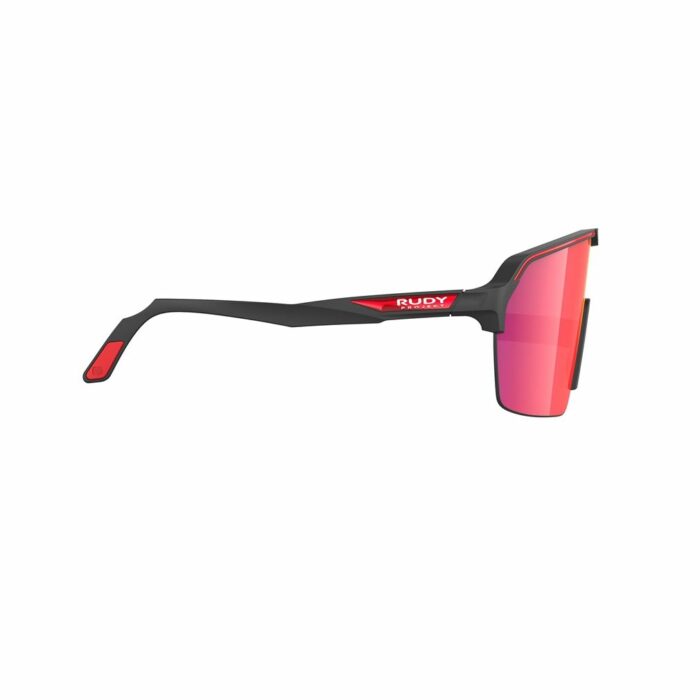 Rudy Project Spinshield Air Black Matte – Multilaser Red