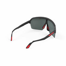 Load image into Gallery viewer, Rudy Project Spinshield Air Black Matte – Multilaser Red
