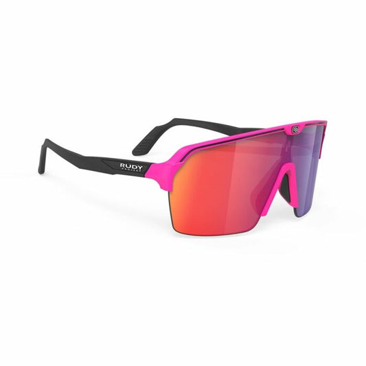 Rudy Project Spinshield Air Pink Fluo Matte – Multilaser Red