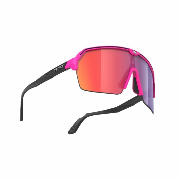 Rudy Project Spinshield Air Pink Fluo Matte – Multilaser Red