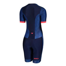Load image into Gallery viewer, Zone3 Women’s Revolution Short Sleeve Full Zip Trisuit
