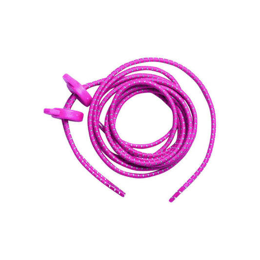 Zone3 Elastic Shoe Laces For Fast Transitions (Neon Pink)